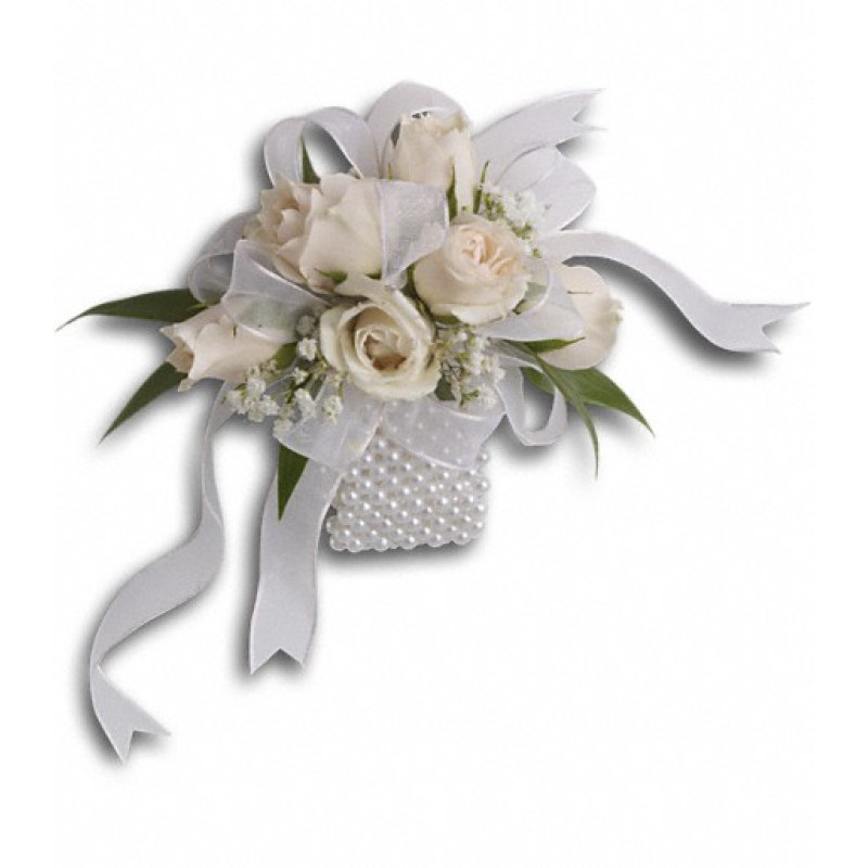 White Whisper Wristlet - Same Day Delivery